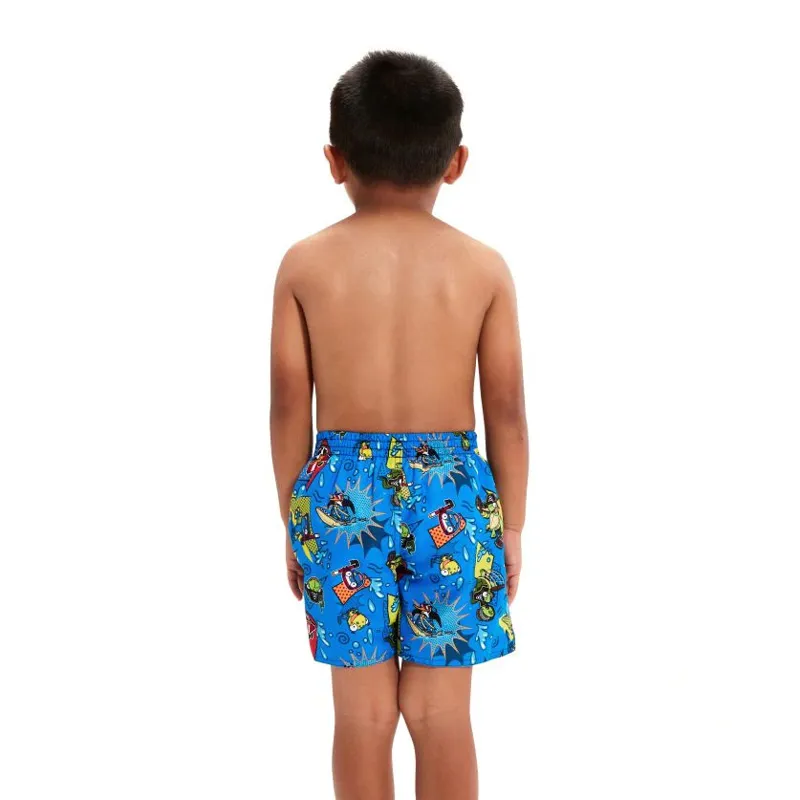 Speedo Toddler Boys LTS 11 Watershort Bondi/Canary/Cherry Pink-2